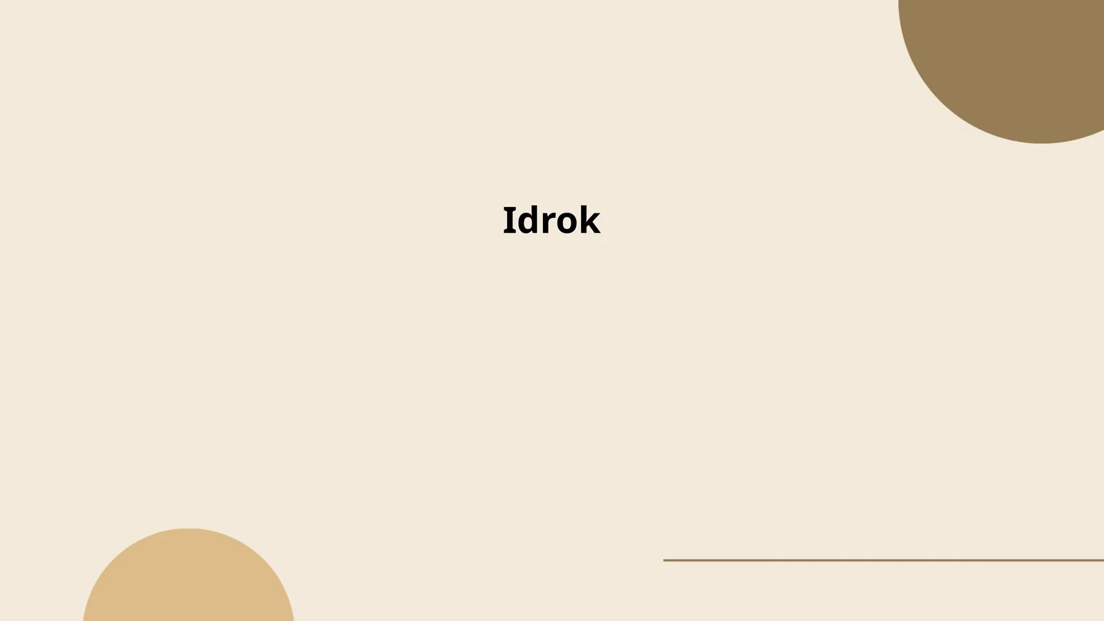 Idrok