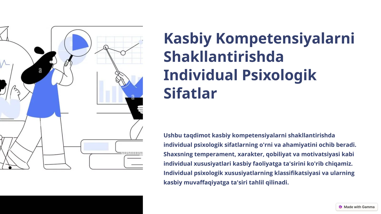 Kasbiy Kompetensiyalarni Shakllantirishda Individual Psixologik Sifatlar
