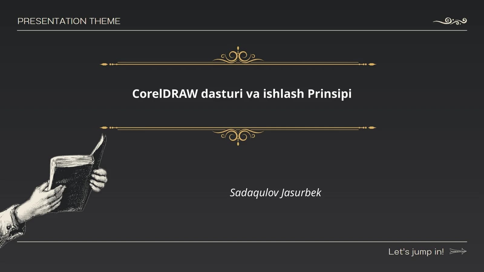 CorelDRAW dasturi va ishlash Prinsipi