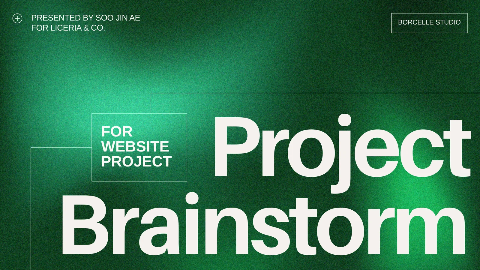 Project Brainstorm
