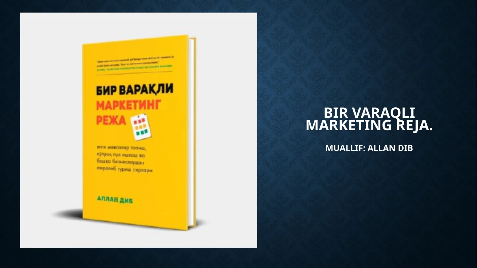 Product slide 1